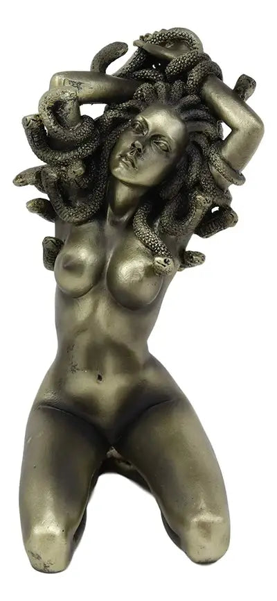 Medusa statue full product view