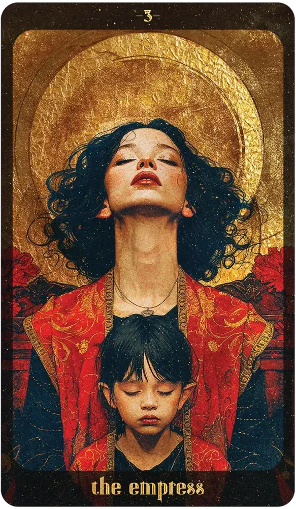 Amber Moon Tarot tarot deck — product photograph 3