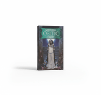 Universal Celtic Tarot card deck packaging on a white background