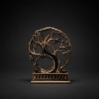 Celtic Tree Backflow Burner