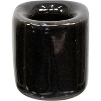 plain black chime candle holder