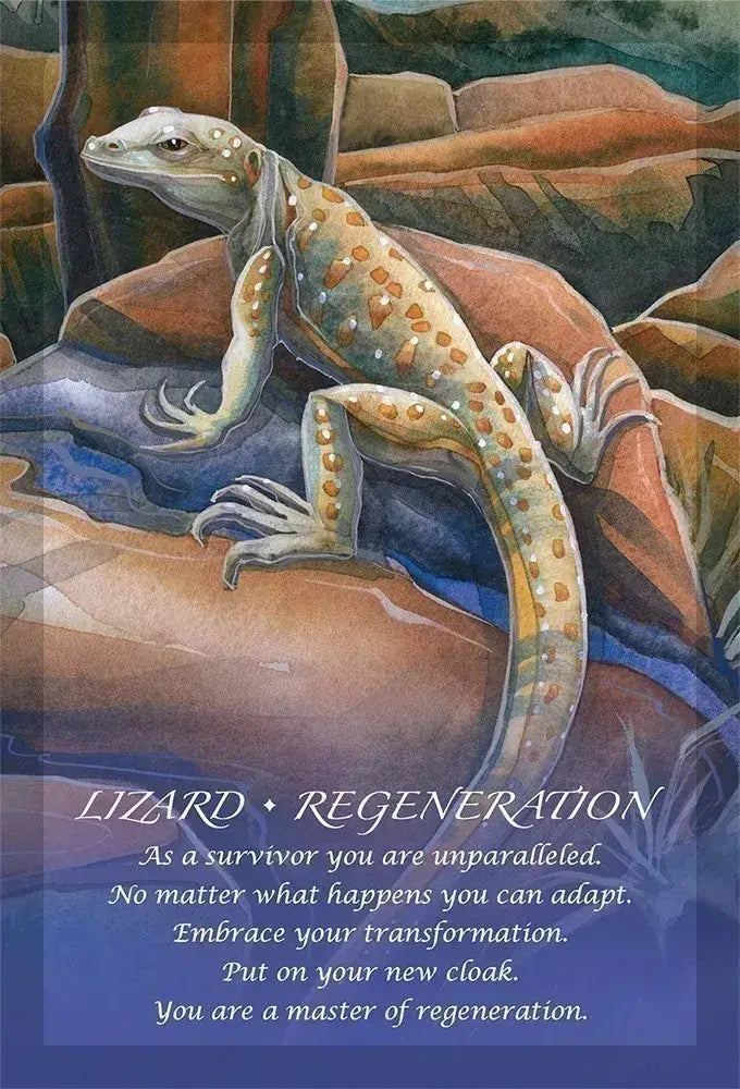 Spirit of the Animals Oracle card artwork view 1
