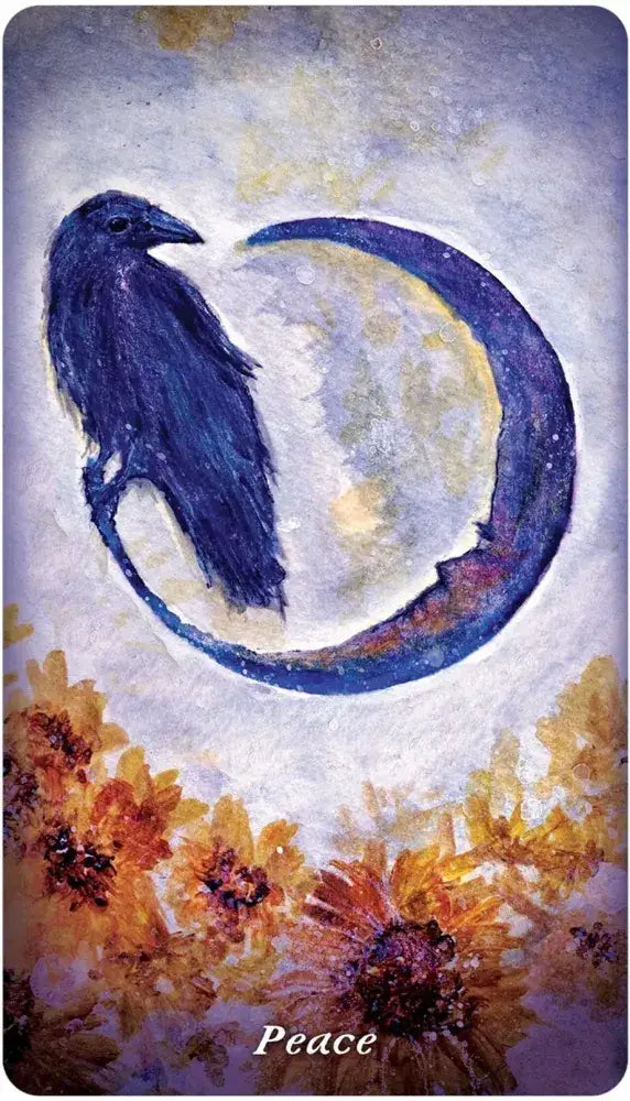 Earthly Souls and Spirits Moon Oracle card artwork view 6
