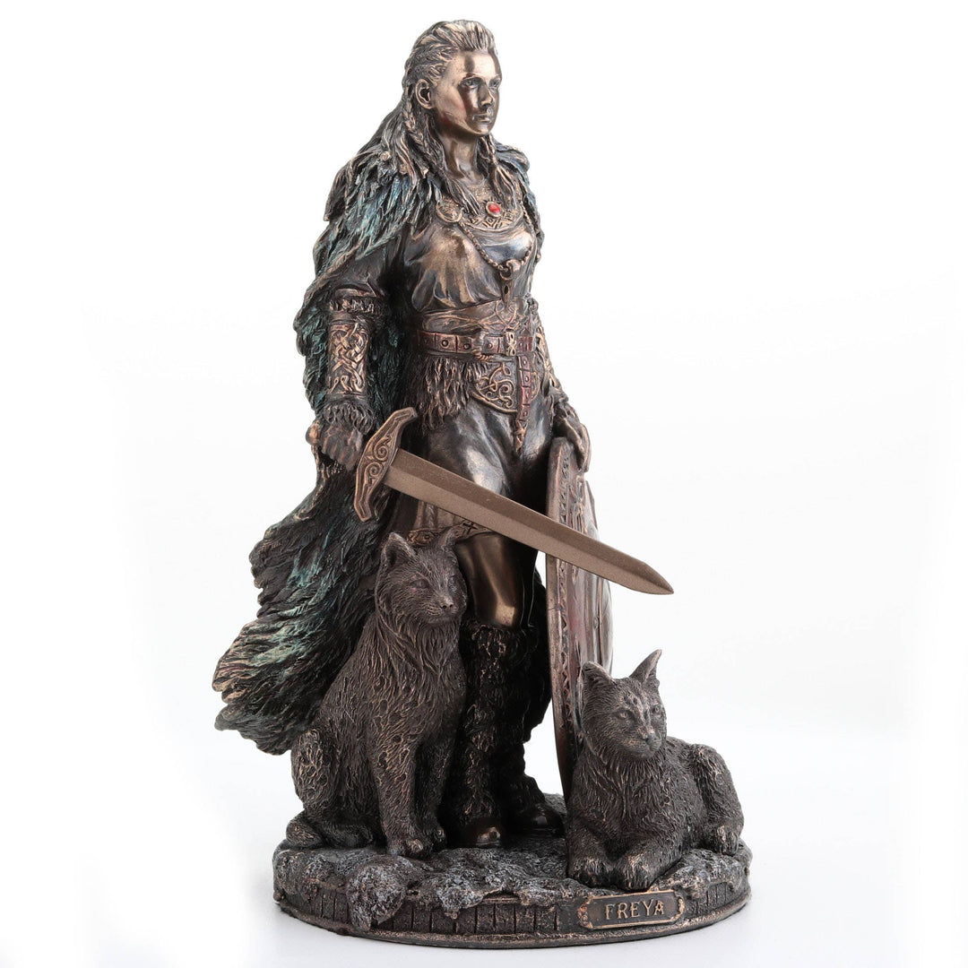 Shield Maiden Freya Statue