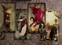 Dark Wood Tarot Deck – 78 Cards for Shadow Work