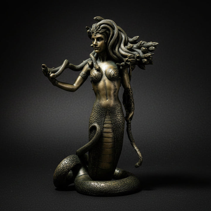 Medusa Statue – Protective & Reversal Altar Figure