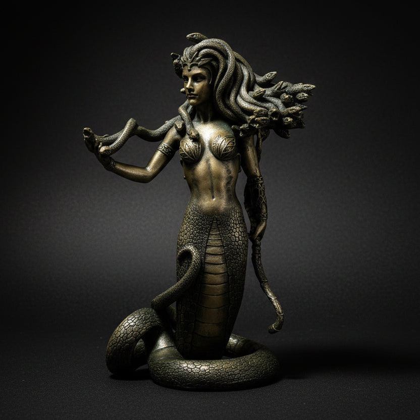 Medusa Statue – Protective & Reversal Altar Figure