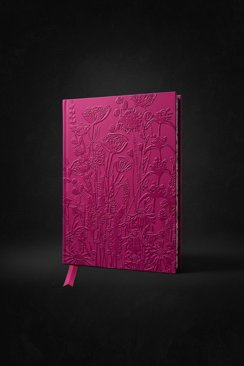 Lucy Innes Williams Pink Garden House journal cover