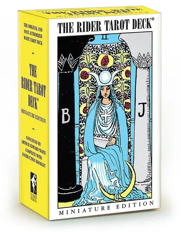 Miniature Rider-Waite® Tarot tarot deck product cover and packaging