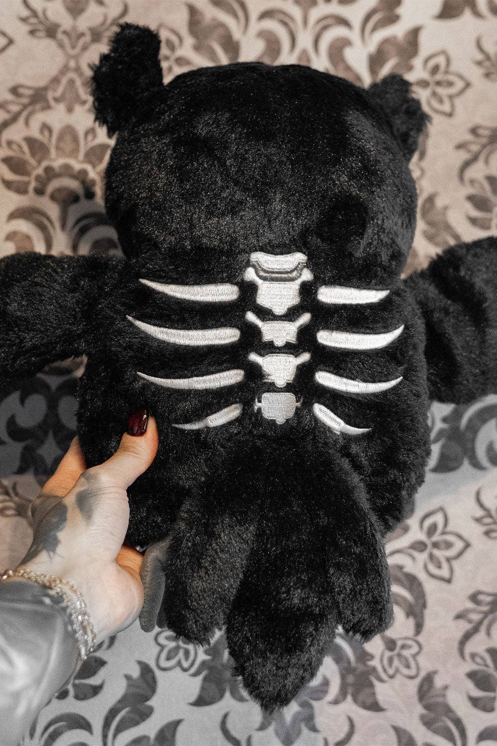 Night Owl Skeleton Plush Toy