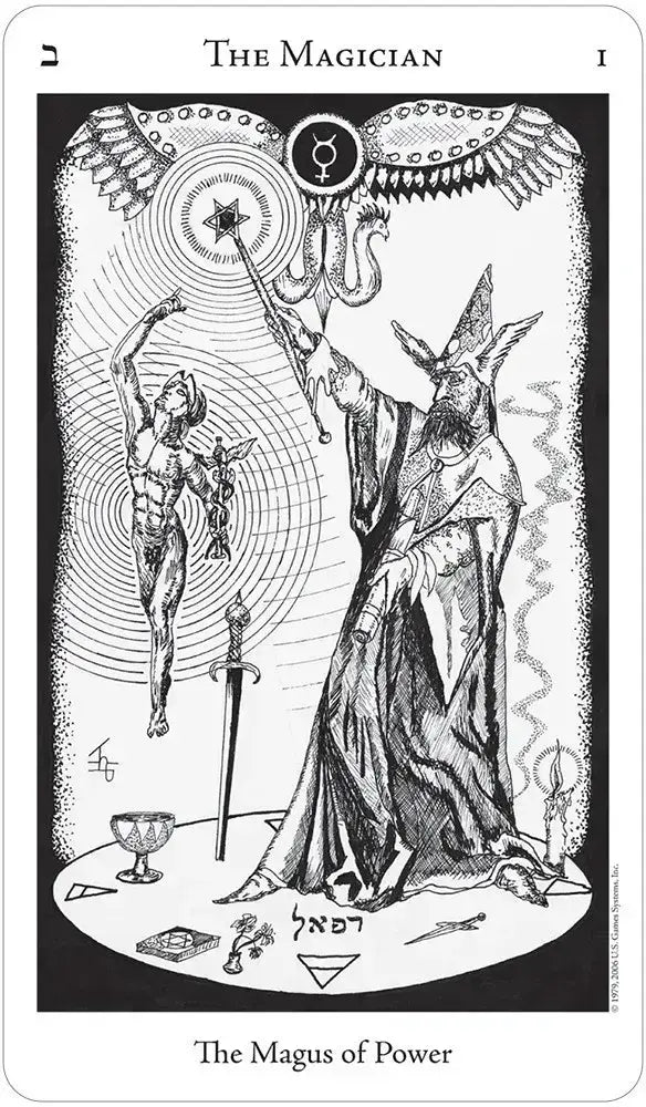 Hermetic Tarot Deck tarot deck — product photograph 3