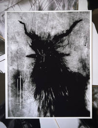No Longer Can I Sit Still-Dark Art Print