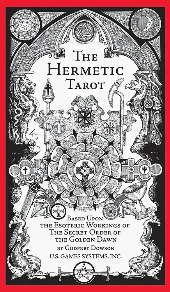 Hermetic Tarot Deck tarot deck product cover and packaging