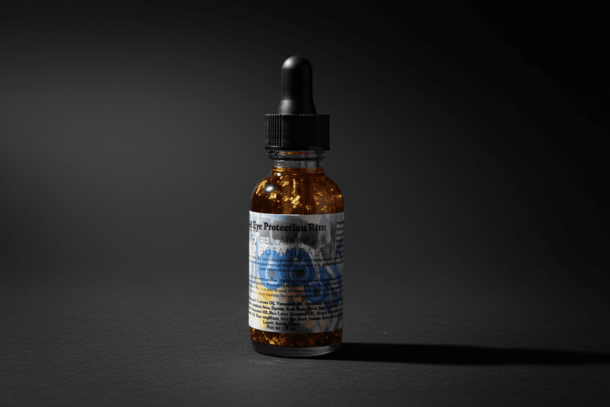 Evil Eye Protection ritual oil bottle with dropper