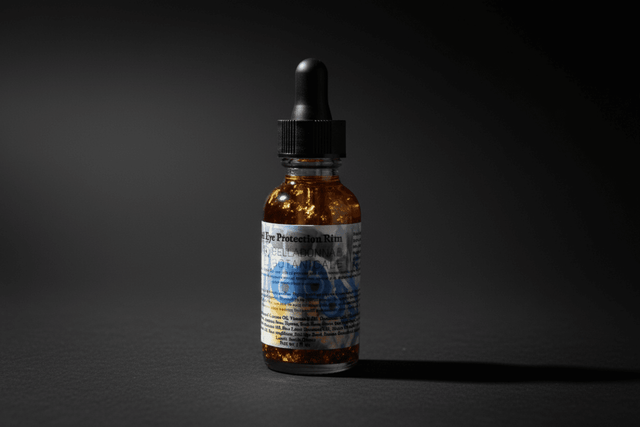 Evil Eye Protection ritual oil bottle with dropper