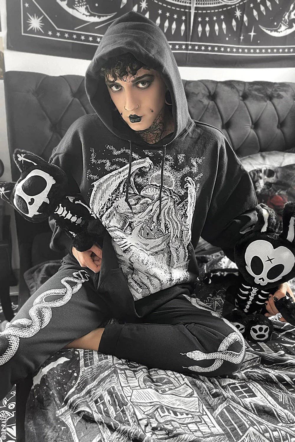 Skelekitty Plush Toy