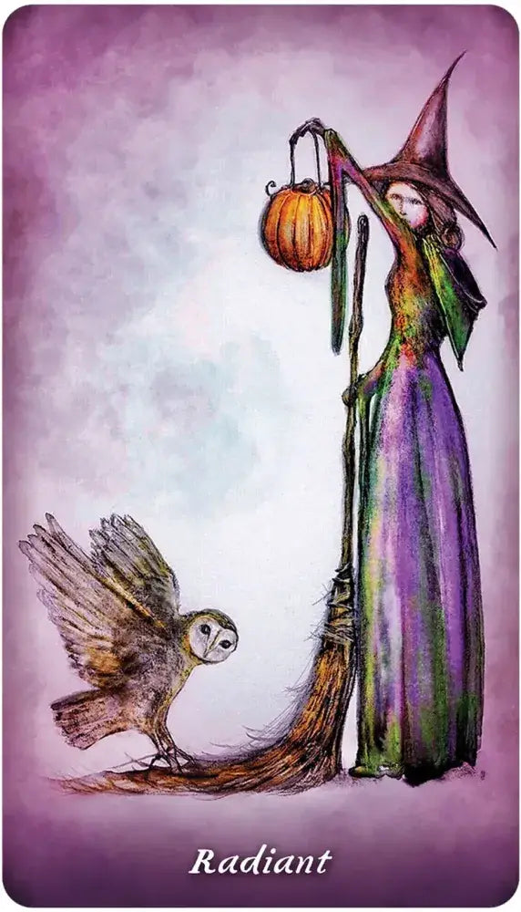 Earthly Souls and Spirits Moon Oracle card artwork view 2