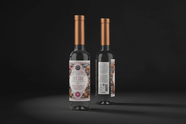 Fast Luck spiritual cleansing water bottle