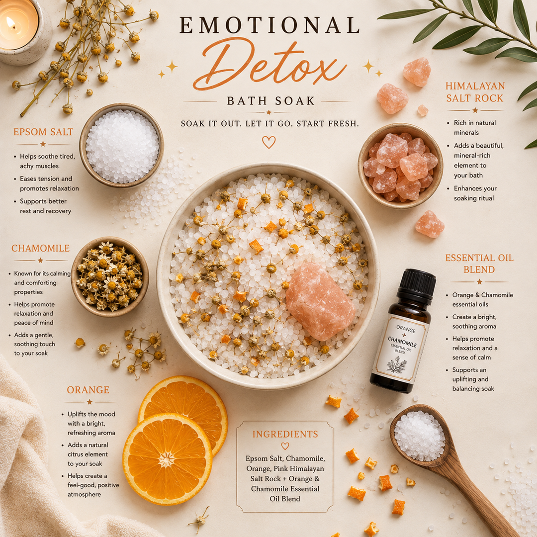 Additional view of Emotional Detox Bath Soak by Lux&amp;Lou
