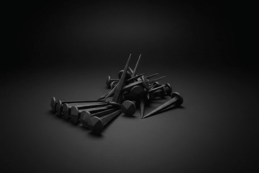 Forged Iron Spikes – Decorative Threshold Anchors