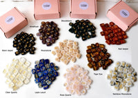 Futhark Rune Set | Rainbow Moonstone Runes | Runic Crystals