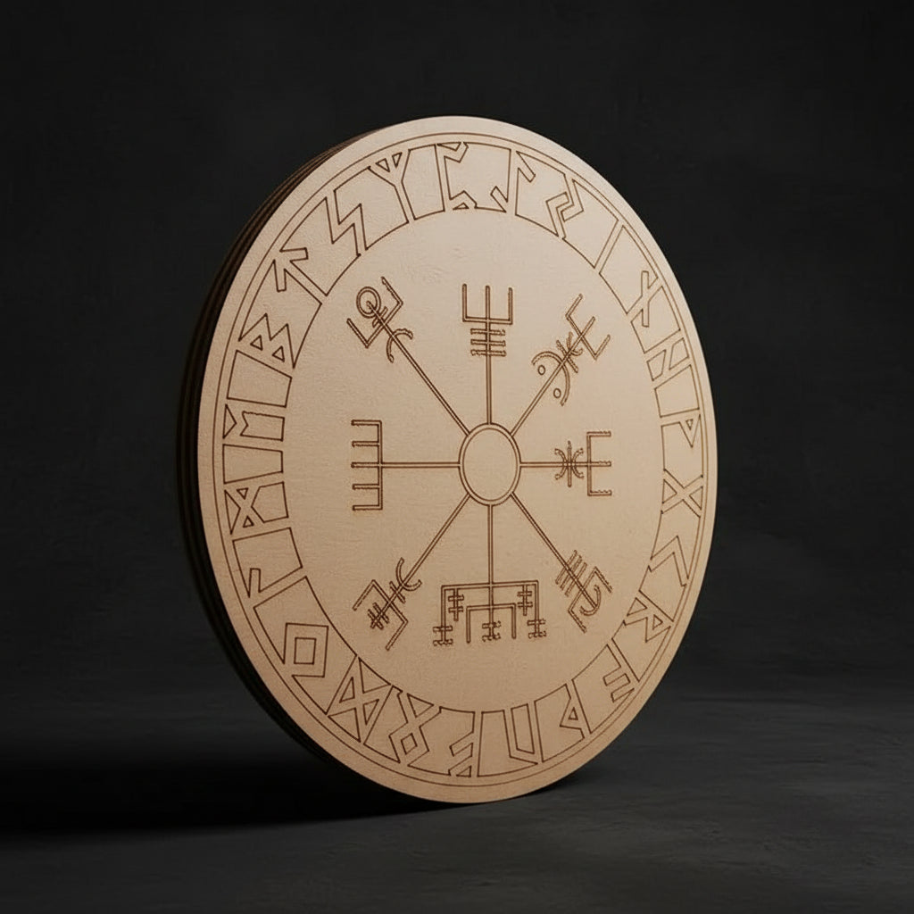 Rune set and matching casting board shown in a secondary listing image
