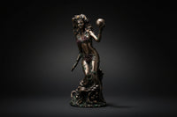 Goddess Gaia Statue - cast with Bronzed Resin - American Occultist LLC