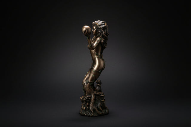 Goddess Gaia Statue - made in Bronzed Resin - American Occultist LLC