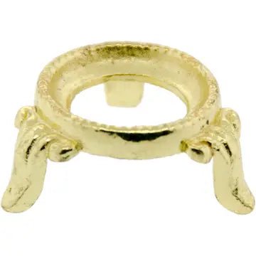 Gold Sphere Stand – Ritual Display & Focus Holder