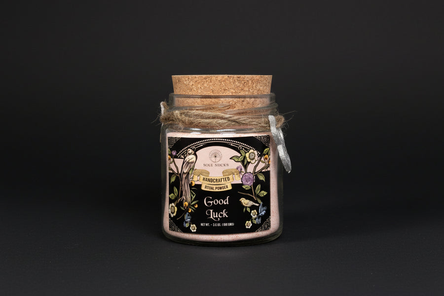 Good Luck Ritual Spell Powder Jar (3.5 oz)