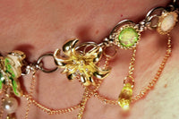 Green Butterfly Necklace with Tassels – Nature Witch Energy