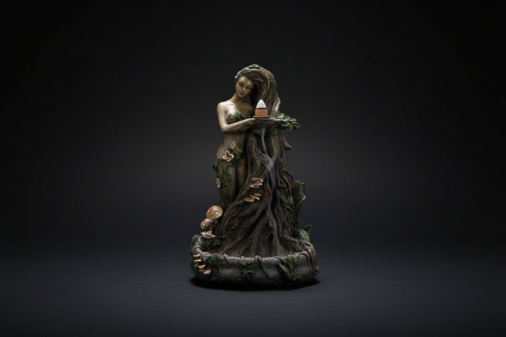 Greenman Tree Ent Backflow Incense Burner