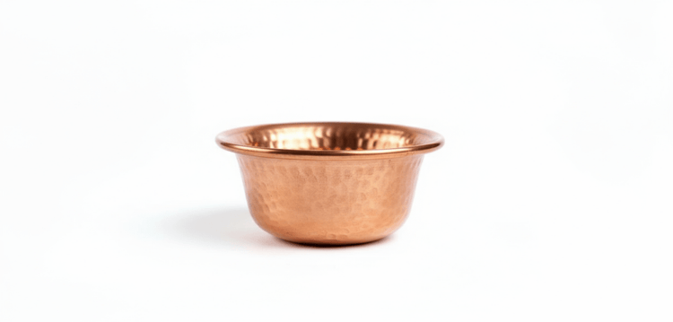 Hammered Copper Ritual Bowl – Water & Burning Vessel