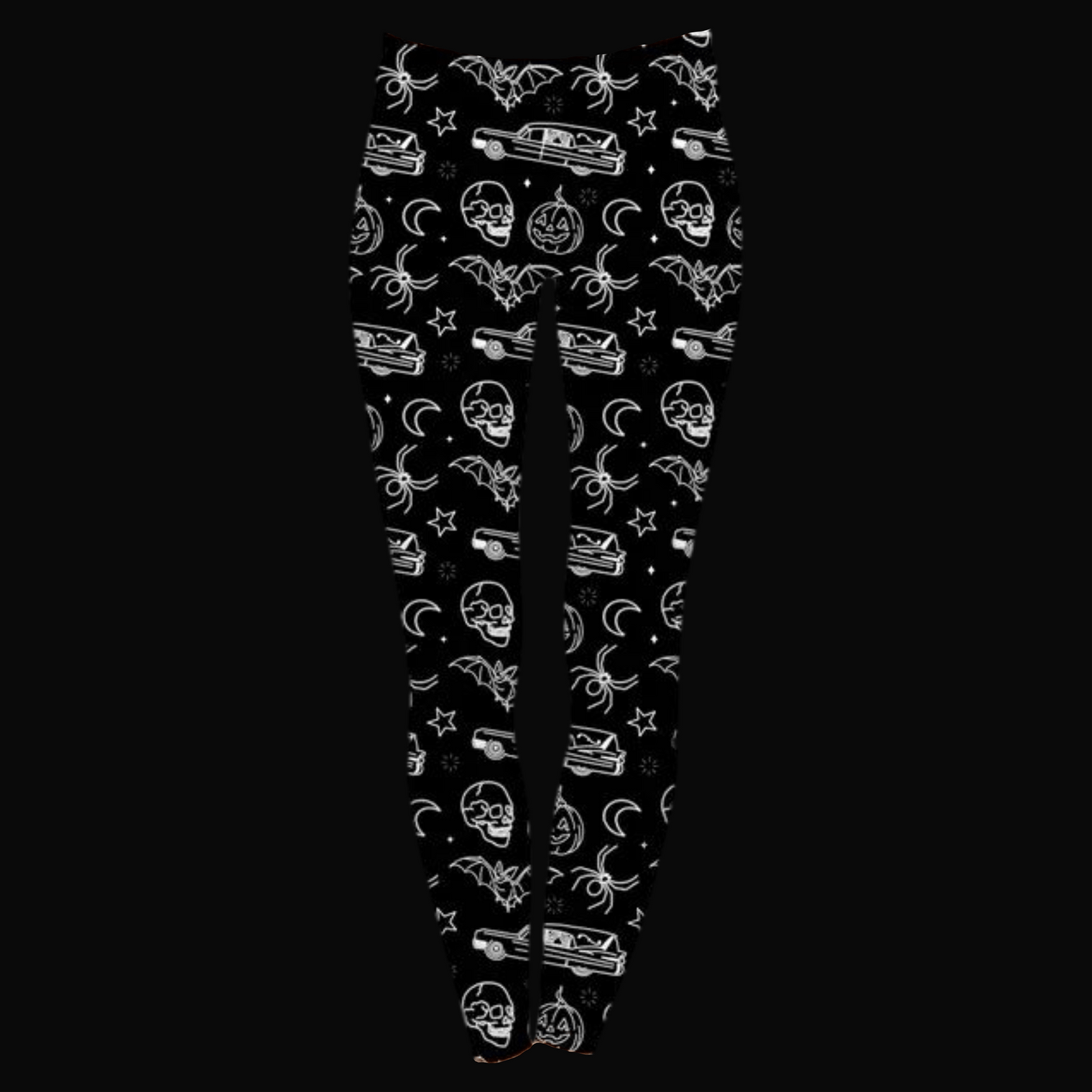 Hearse Time Leggings – Gothic Funeralcore Statement