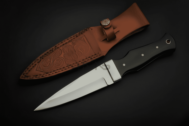 Ritual athame with horn handle