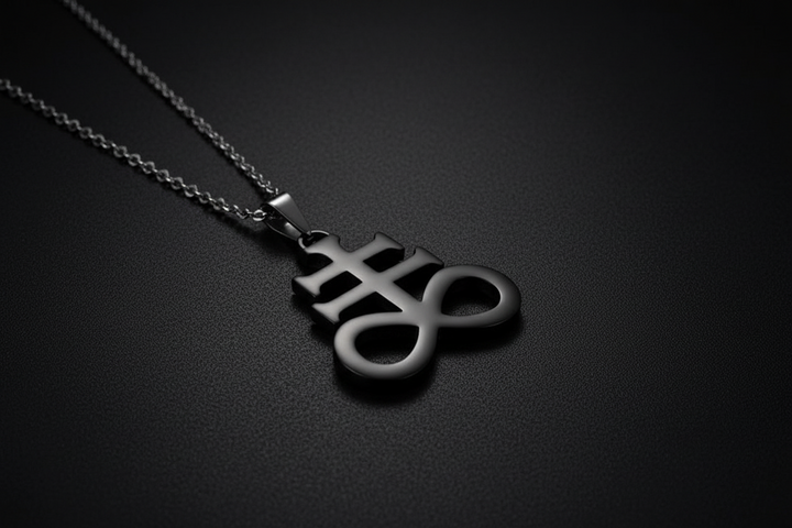 Leviathan Cross Necklace — 20" Chain