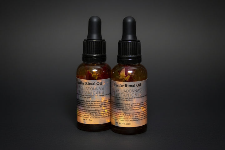 Lucifer Ritual Oil — Illumination, Sovereignty & Inner Authority