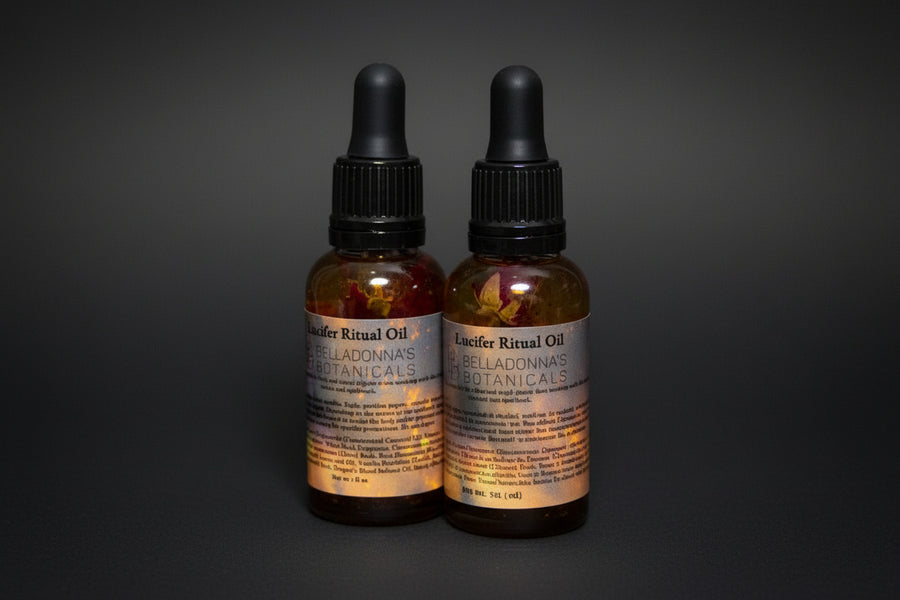 Lucifer Ritual Oil — Illumination, Sovereignty & Inner Authority