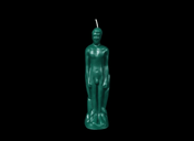 Male Figure Candle – Ritual Wax for Power & Protection