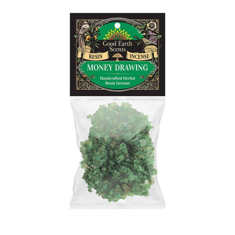 Money Drawing Resin Incense – Prosperity & Wealth Work (1 oz.)