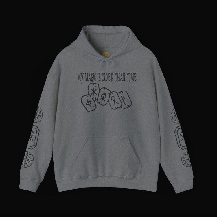 My Magic Is Older Than Time – Gothic Witch Hoodie