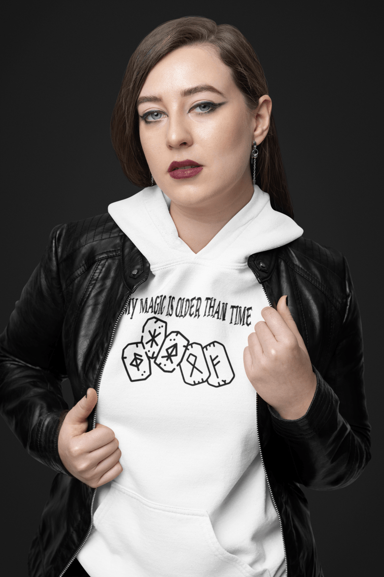 My Magic Is Older Than Time – Gothic Witch Hoodie