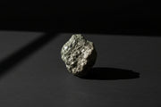 Raw brassy metallic Pyrite specimen with natural crystal texture