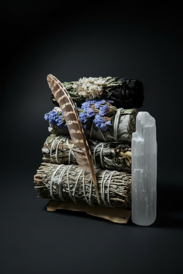 Night Clearing botanical smoke cleansing bundle