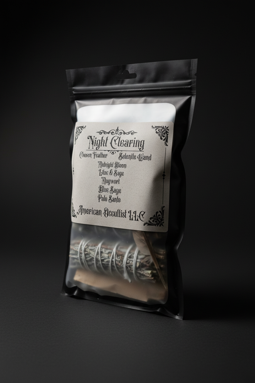 Night Clearing bundle shown in labeled packaging