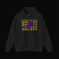 Not Every Witch Lives in Salem – Gothic Witch Hoodie