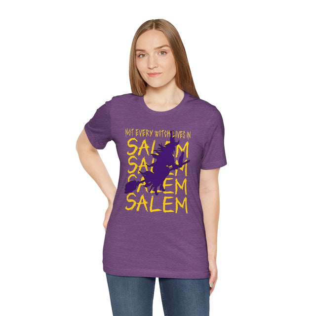 Not Every Witch Lives in Salem Tee – Occult Streetwear