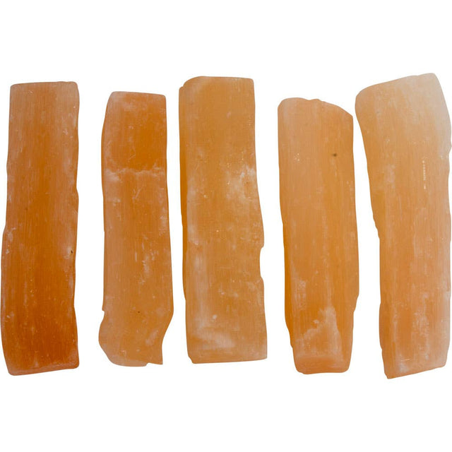 Five pieces of dried fruit on a white background