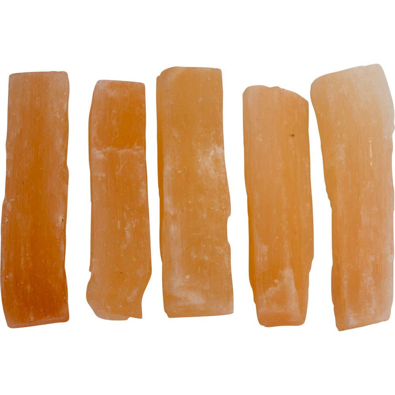 Five pieces of dried fruit on a white background