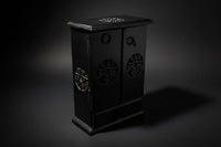 Pentacle Wooden Cupboard — Black